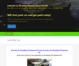 Junkmycarsbrooklynnewyork.com(Junk My Car Brooklyn New York NYCash For Junk Cars) Screenshot