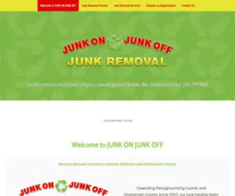 Junkonjunkoff.com(JUNK ON JUNK OFF) Screenshot