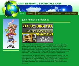 Junkremovaletobicoke.com(JUNK REMOVAL ETOBICOKE.COM) Screenshot