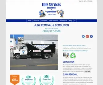 Junkremovalma.com(Junk Removal) Screenshot