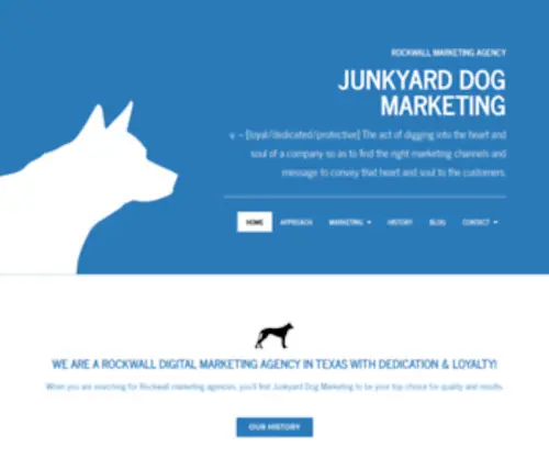 Junkyarddogmarketing.com(Junkyard Dog Marketing) Screenshot
