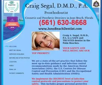 Junobeachdentist.com(Juno Beach Dentist) Screenshot