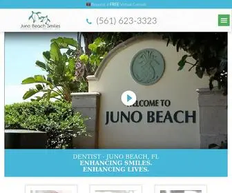 Junobeachsmiles.com(Dentist in Juno Beach) Screenshot