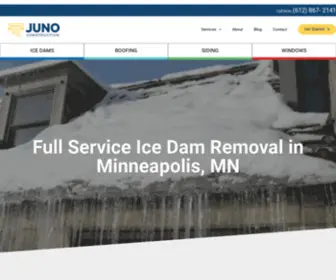 Junomn.com(Juno Construction) Screenshot