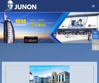 Junonelectrical.com(Guangdong Junon Songtian Electrical Appliance Co) Screenshot
