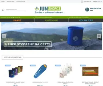 Junshop.cz(Úvod) Screenshot