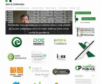 Juntaex.es(Regeneración) Screenshot