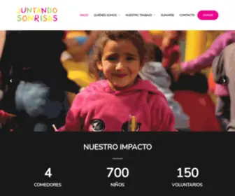 Juntandosonrisas.com(Juntando Sonrisas) Screenshot