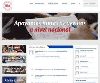 Juntasdevecinos.cl(Proyecto Propio) Screenshot