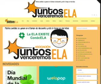 Juntosvenceremosela.com(Amiotrófica)) Screenshot