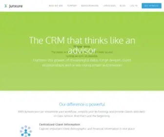 Junxure.com(Financial Advisor CRM) Screenshot