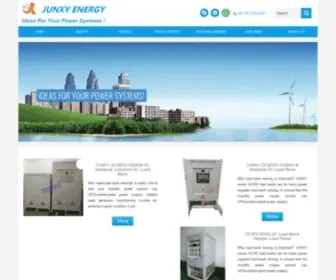 Junxypowersolutions.com(JUNXY ENERGY) Screenshot