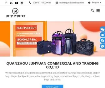 Junyuanbags.com(Backpack Bag) Screenshot