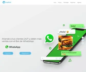 Jupibot.com(Los Bots atienden a tus clientes y automatizan tu negocio) Screenshot