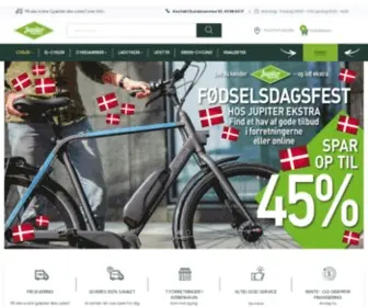 Jupiter-Ekstra.dk(Stort udvalg af cykler) Screenshot