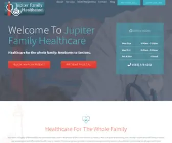 Jupiterfamilyhealthcare.com(Jupiter family healthcare) Screenshot