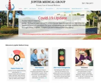 Jupitermedicalgroup.com(Jupiter Medical Group) Screenshot
