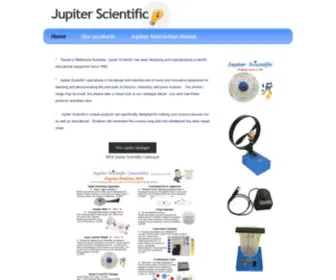 Jupiterscientific.com(Au) Screenshot