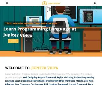 Jupitervidya.com(Software Training Institute Whitefield Bangalore) Screenshot