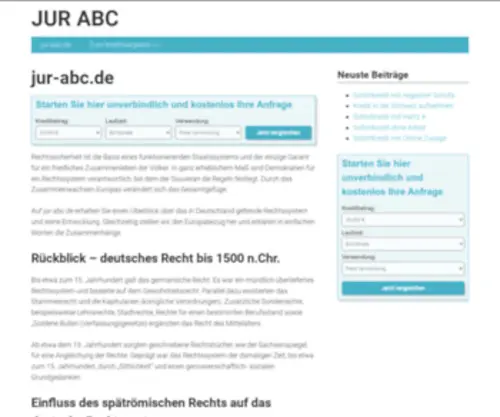 Jur-ABC.de(JUR ABC) Screenshot