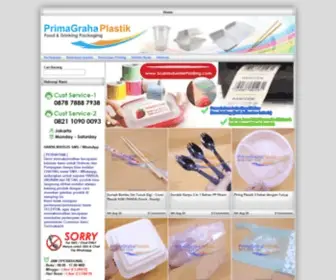 Juraganplastik.com(PrimaGraha Plastik) Screenshot