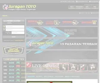 Juragantoto.com Screenshot