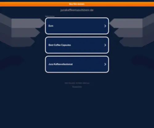 Jurakaffeemaschinen.de(jurakaffeemaschinen) Screenshot