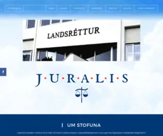 Jural.is(Lögmannsstofa) Screenshot