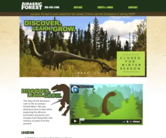 JurassicForest.com(Prehistoric Park) Screenshot