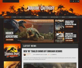 Jurassicoutpost.com(Jurassic Outpost) Screenshot