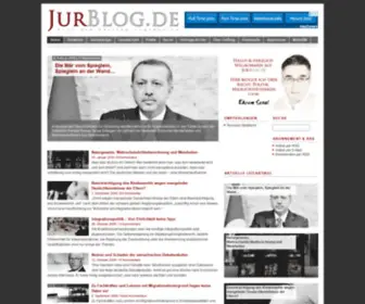 Jurblog.de(Ausländer) Screenshot