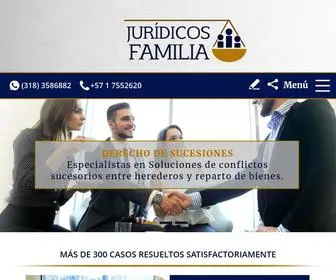 Juridicosfamilia.com(Abogados de Familia) Screenshot