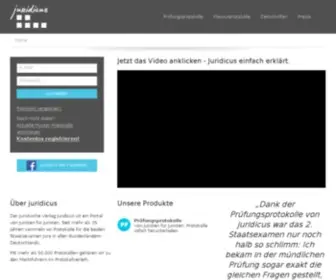 Juridicus.de(Examen Jura) Screenshot