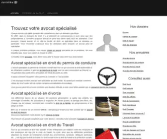 Juridika.fr(Trouver rapidement l'avocat spécialisé dont vous avez besoin. Divorce) Screenshot