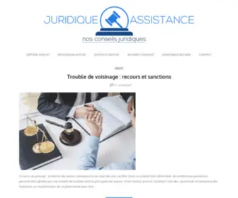 Juridique-Assistance.fr(Nos conseils juridiques) Screenshot