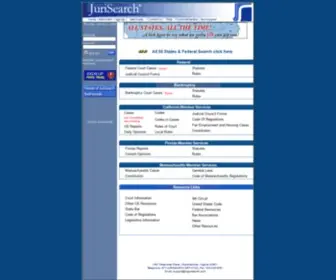Jurisearch.com(Legal research) Screenshot