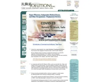 Jurissolutions.com(Independent Medical Exams) Screenshot