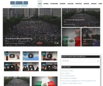 Juristasunam.com(Blog de noticias) Screenshot