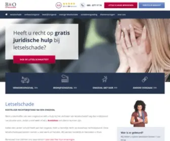 Juristenkantoor.nl(Onze letselschadejuristen helpen u graag) Screenshot