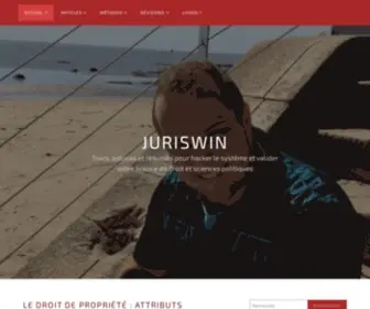 Juriswin.com(Trucs, astuces et résumés pour hacker le système et valider votre licence de droit et sciences politiques) Screenshot
