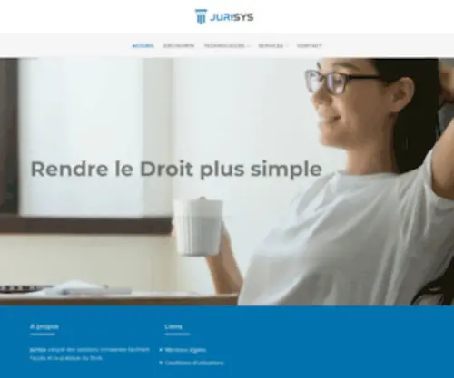 Jurisys.fr(Procédure) Screenshot