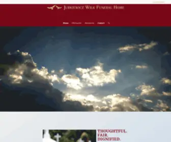 Jurkiewiczwilkfh.com(Jurkiewicz Wilk Funeral Home) Screenshot