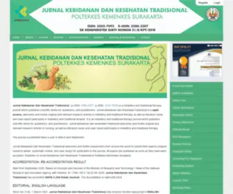 Jurnalbidankestrad.com(Jurnal Kebidanan dan Kesehatan Tradisional) Screenshot