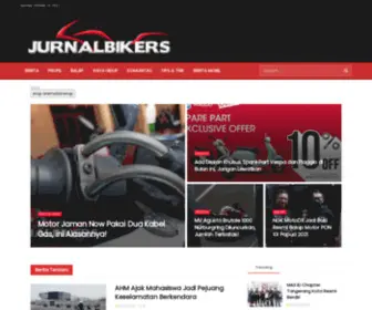 Jurnalbikers.com(Jurnalbikers merupakan media yang mengulas berita seputar otomotif roda dua) Screenshot