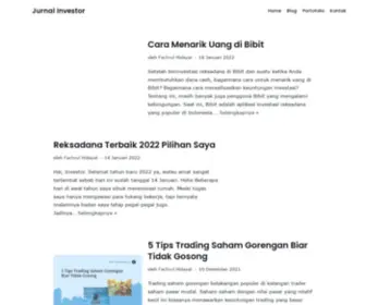 Jurnalinvestor.com(Jurnal Investor) Screenshot