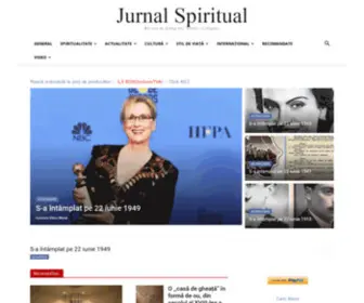 Jurnalspiritual.eu(Jurnal Spiritual) Screenshot