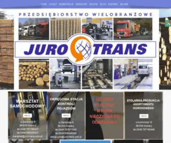 Juro-Trans.com.pl(Usługi transportowe) Screenshot