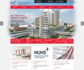 Juronghealth.com.sg(Ng Teng Fong General Hospital) Screenshot