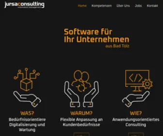 Jursaconsulting.com(Jursaconsulting GmbH) Screenshot