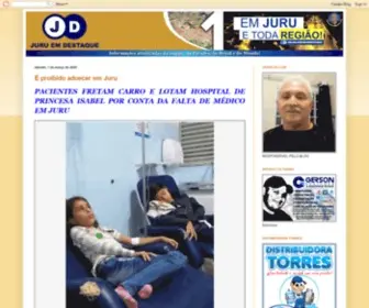 Juruemdestaque.com(JURU EM DESTAQUE) Screenshot
